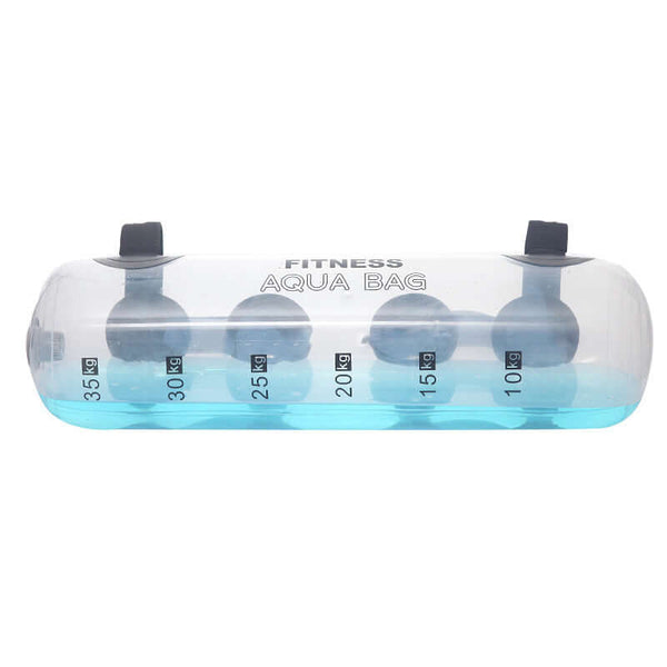 Transparent Water Dumbbell Cylindrical Weight Bearing Fitness Training Equipment
