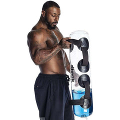 Transparent Water Dumbbell Cylindrical Weight Bearing Fitness Training Equipment