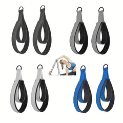 Double Ring Yoga Strap Pilates Ankle Wrist Support Fitness Accessory
