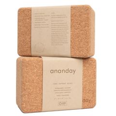 Cork Yoga Block Set