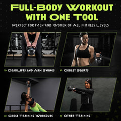 Single Cast Iron Kettlebell