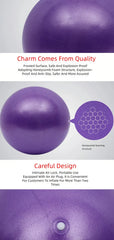 25CM New Yoga Pilates Ball Exercise Gymnastic Training Mini Balls