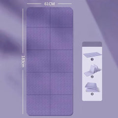 Versatile Foldable Mat for Yoga Pilates and Fitness