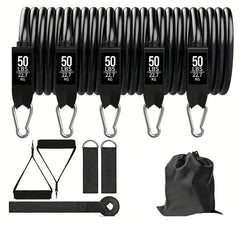 Resistance Band Set for Yoga, Pilates, & Fitness