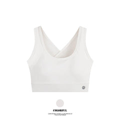 High Support Fitness Bra: Padded Gym & Running Top for Women