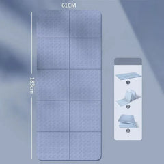 Versatile Foldable Mat for Yoga Pilates and Fitness