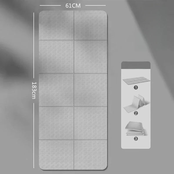 Versatile Foldable Mat for Yoga Pilates and Fitness