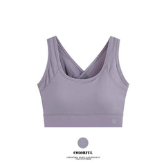 High Support Fitness Bra: Padded Gym & Running Top for Women