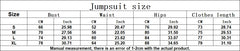 Women Jumpsuit Sleeveless Slim Activewear