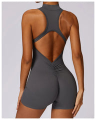 Women Jumpsuit Sleeveless Slim Activewear