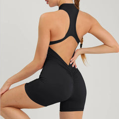 Stylish and Functional Fitness Jumpsuit for Women