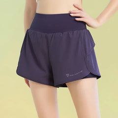 PHIGEER Yoga Shorts for Women Lightweight Gym Cycling Workout Shorts with Pocket Breathable Running Sweatpants Athletic Clothes